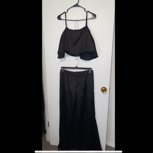2 Piece Satin Set